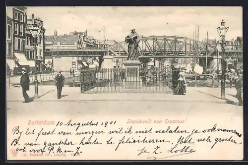 AK Rotterdam, Standbeeld van Erasmus