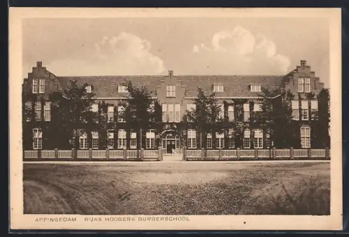 AK Appingedam, Rijks Hoogere Burgerschool