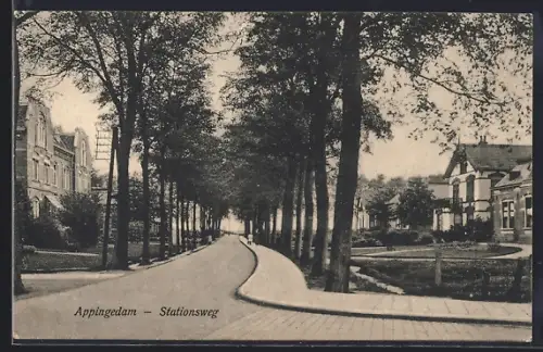 AK Appingedam, Stationsweg