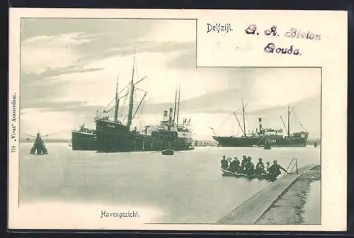 AK Delfzijl, Havengezicht