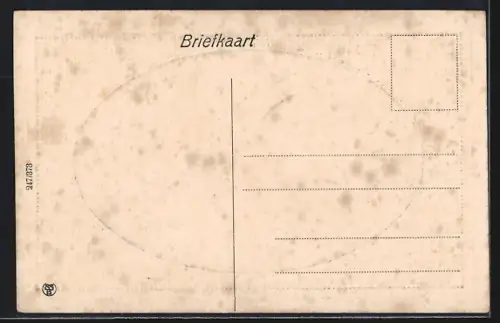 Präge-AK Groningen, Basculebrug, Passepartout
