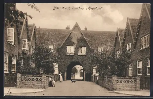 AK Rotterdam, Bisonstraat, Tuindorp Heijplaat