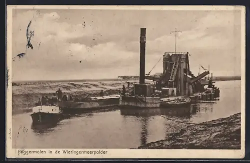 AK Wieringermeerpolder, Baggermolen