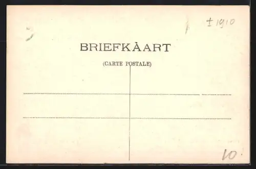 AK St. Anna Parochie, Strassenpartie mit Kanal