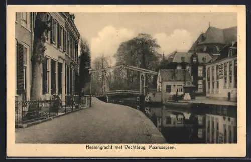 AK Maarsseveen, Heerengracht met Vechtburg