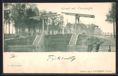 AK Vreeswijk, Uferpartie mit Treppen