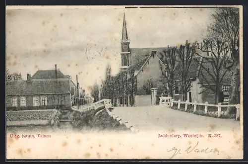AK Leiderdorp, Westzijde, Blick zur Kirche