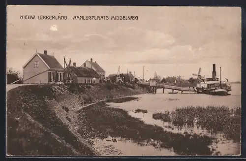 AK Nieuw Lekkerland, Aanlegplaats Middelweg