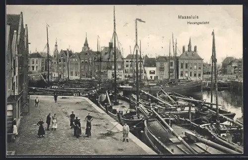 AK Maassluis, Havengezicht