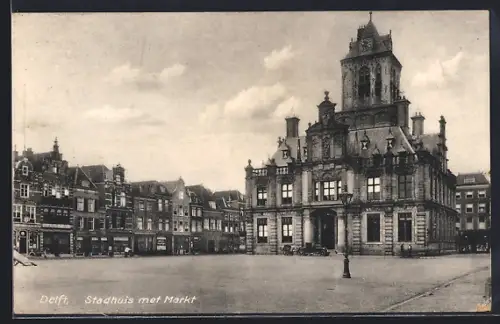 AK Delft, Stadhuis met Markt