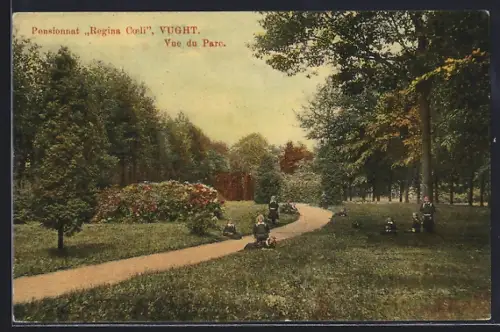 AK Vught, Pensionnat Regina Coeli, Vue du Parc