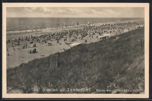 AK Zandvoort, Duin-en strandgezicht