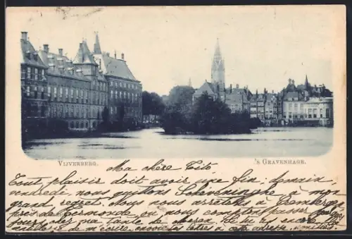 AK `s Gravenhage, Vijverberg