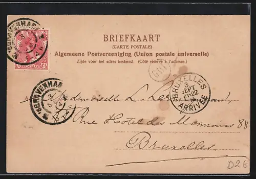 AK `s-Gravenhage, Haagsche Bosch, Societeitsgebouw