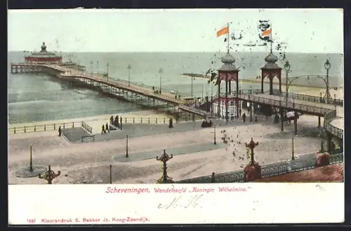 AK Scheveningen, Wandelhoofd Koningin Wilhelmina