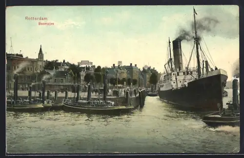 AK Rotterdam, Boompjes, Hafen