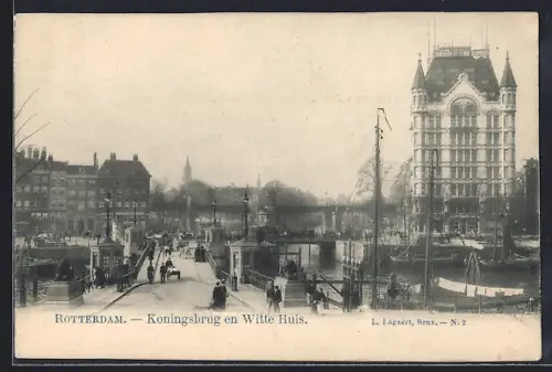 AK Rotterdam, Koningsbrug en Witte Huis