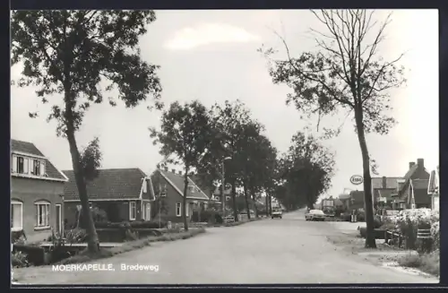 AK Moerkapelle, Ortsansicht mit Bredeweg
