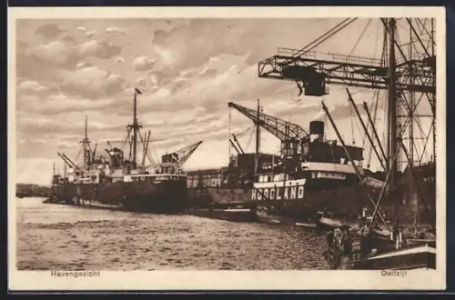 AK Delfzijl, Havengezicht