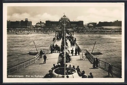 AK Scheveningen, Pier en Kurhaus
