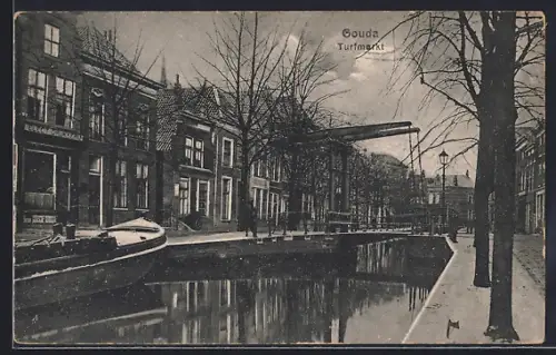 AK Gouda, Turfmarkt, Kanaalpartij
