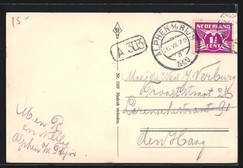 AK Alphen a. d. Rijn, Rijngezicht