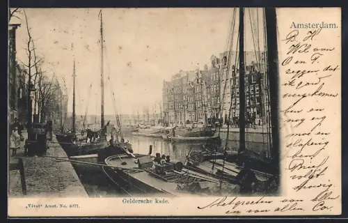 AK Amsterdam, Geldersche Kade