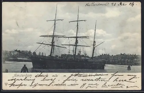 AK Amsterdam, Oosterdok bij Avend