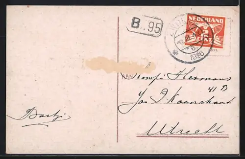 AK Zwolle, Stadsgracht, Panorama