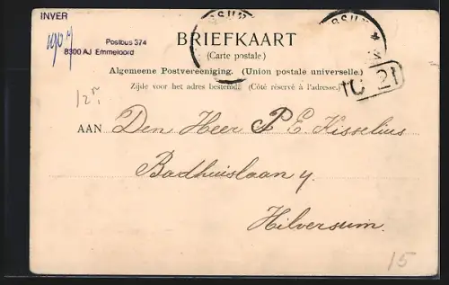 AK Muiden, Heerengracht met R. C. Kerk