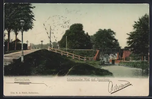 AK Gorinchem, Schelluinsche Vliet met Spoorbrug