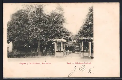 AK Rotterdam, Park, Officieren-Societeit