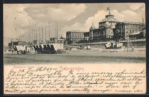 AK Scheveningen, Kurhaus en Strand