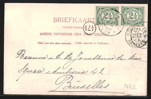 AK Rotterdam, R. K. Weeshuis a. d. West Kruiskade