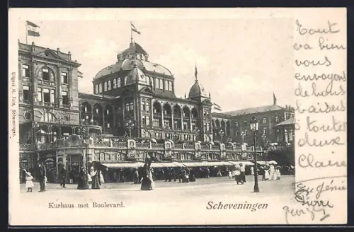 AK Scheveningen, Kurhaus met Boulevard
