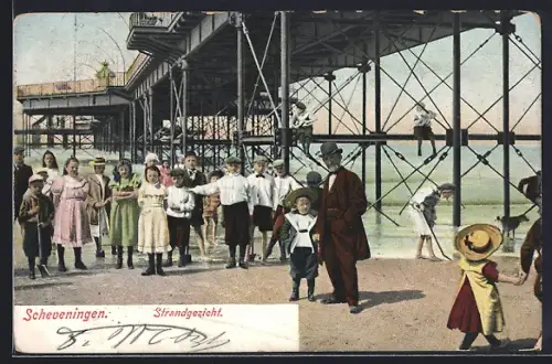 AK Scheveningen, Strandgezicht