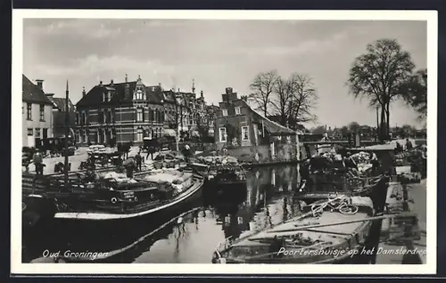 AK Groningen, Poortershuisje op het Damsterdiep