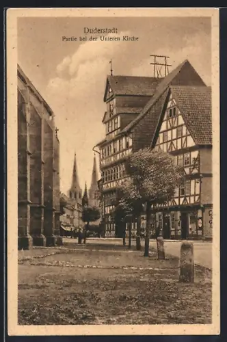 AK Duderstadt, Partie bei der Unteren Kirche