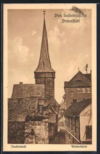 AK Duderstadt, Westerturm