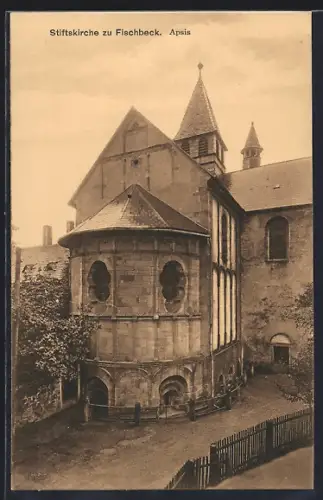 AK Fischbeck / Hessisch Oldendorf, Stiftskirche, Apsis