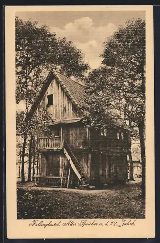 AK Fallingbostel, Alter Speicher aus dem 17. Jahrhundert