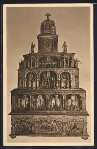 AK Goslar, Historische Original-Kunst-Uhr