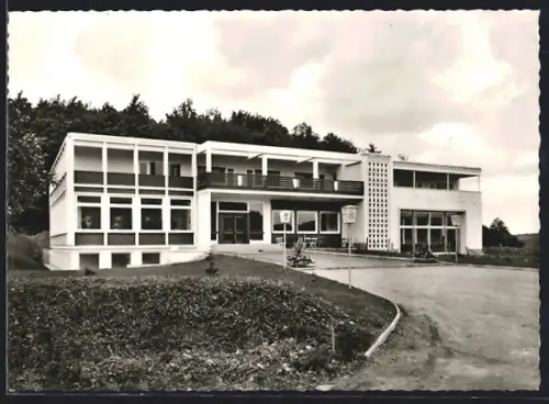 AK Hofbieber /Rhön, Hotel Georgshöhe, Inh. Josef Kanzler