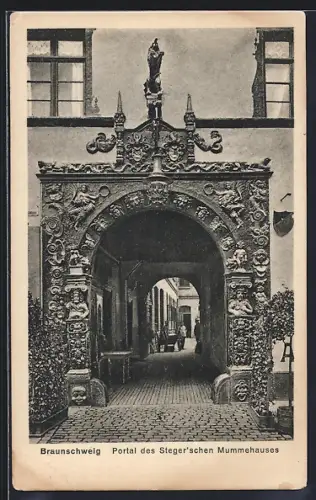 AK Braunschweig, Portal des Steger`schen Mummehauses