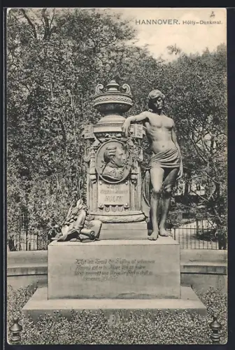 AK Hannover, Hölty-Denkmal