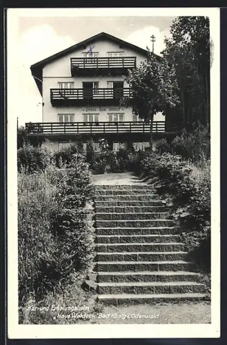 AK Bad König i. Odenwald, Kur- und Erholungsheim Haus Waldeck
