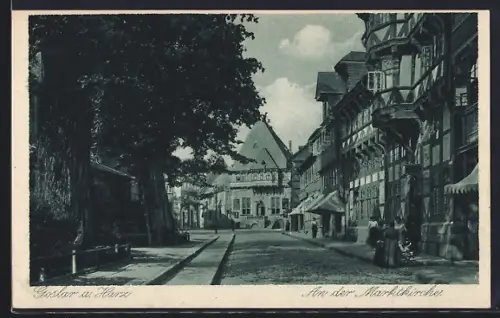 AK Goslar a. Harz, An der Marktkirche