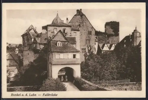 AK Runkel a. d. Lahn, Fallbrücke