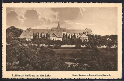 AK Weilburg an der Lahn, Neue Kaserne, Landwirtschaftsschule