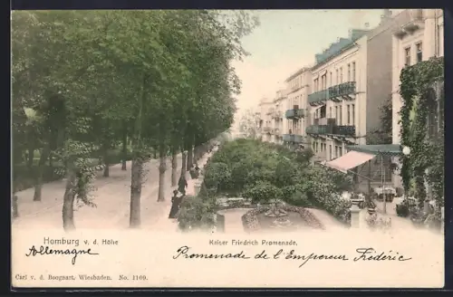 AK Homburg v. d. Höhe, Kaiser Friedrich Promenade